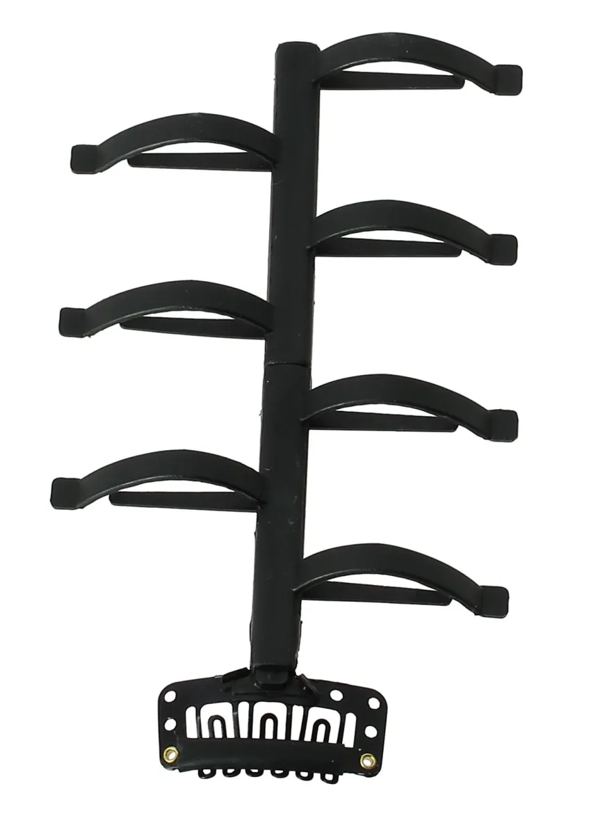 Accessoire coiffure tresse de cérémonie Noir
