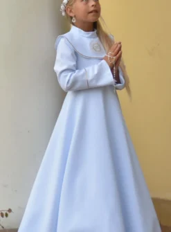 Aube robe communion fille Clea