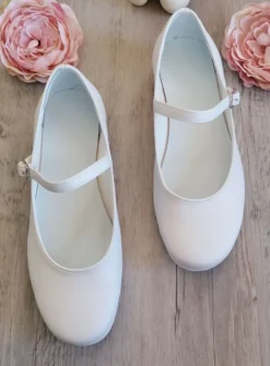 ballerine fille avec lanière sur le côté