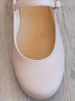ballerine fille avec lanière sur le côté