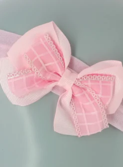 Bandeau baptême mariage fille