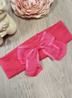 Bandeau baptême mariage fille
