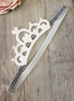 Bandeau couronne princesse petite fille