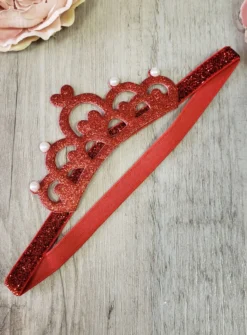 Bandeau couronne princesse petite fille
