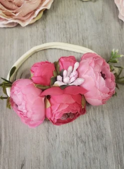 Bandeau fleurs champêtre petites filles