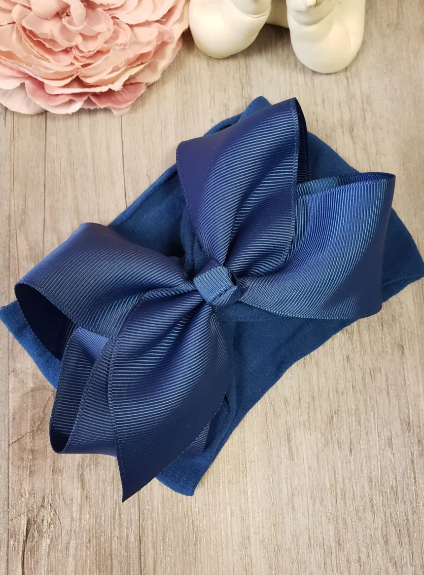 Bandeau large et noeud pour enfant