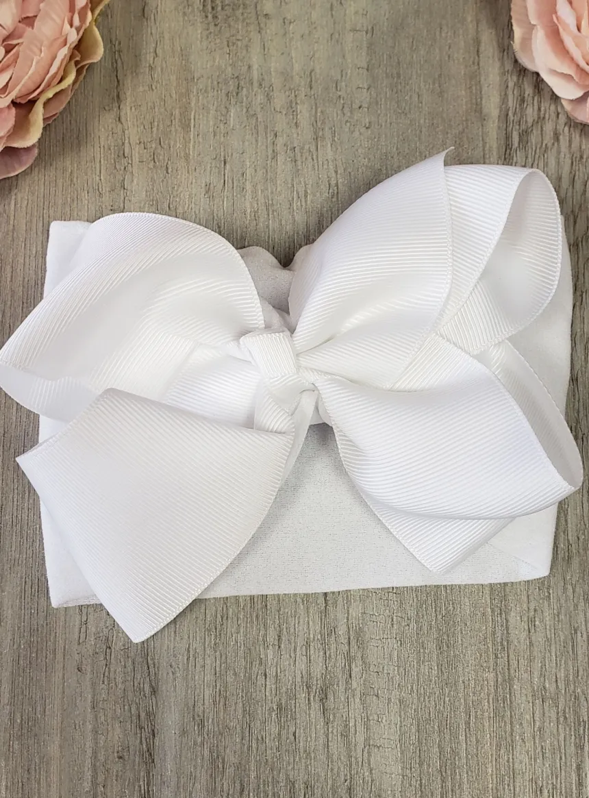Bandeau large et noeud pour enfant