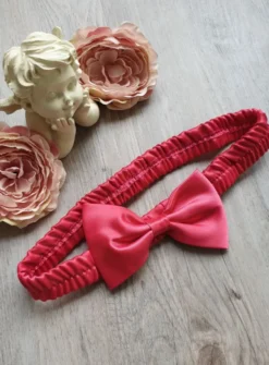 Bandeau large noeud bébé et fille