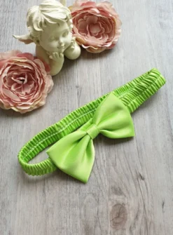 Bandeau large noeud bébé et fille