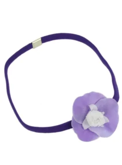 Bandeau élastique fille + fleur