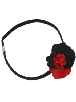 Bandeau élastique fille + fleur