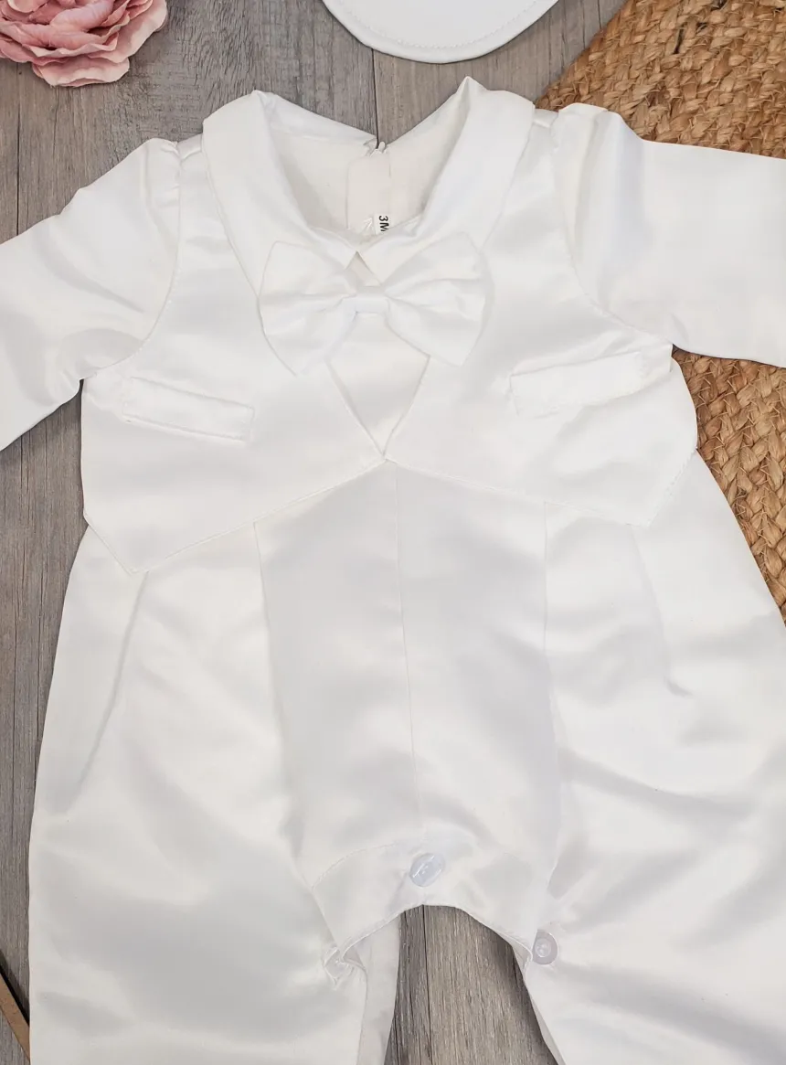 Barboteuse bébé garçon manches longues