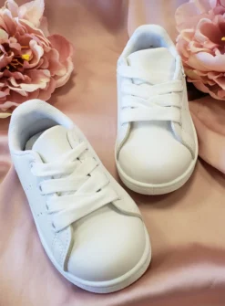 Basket cérémonie paillettes petite fille