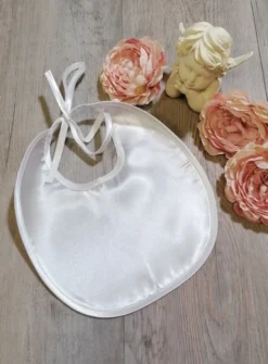 Bavoir personnalisable Blanc