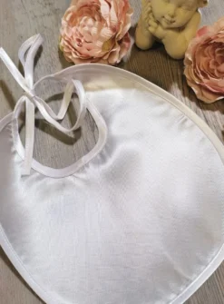 Bavoir personnalisable Blanc