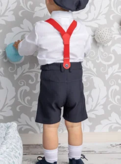 Bermuda bébé et petit garçon Alexis bleu marine