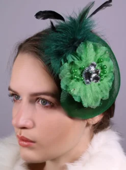 Bibi pour cheveux avec plume