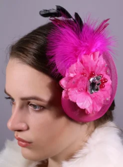 Bibi pour cheveux avec plume