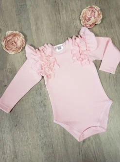 Body bébé fille manches longues
