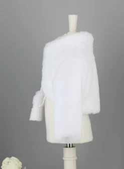 Boléro bébé fille en fourrure