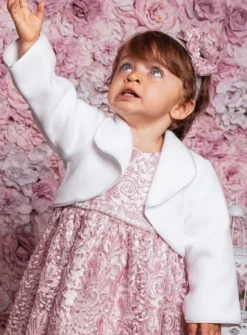 Boléro bébé fille polaire