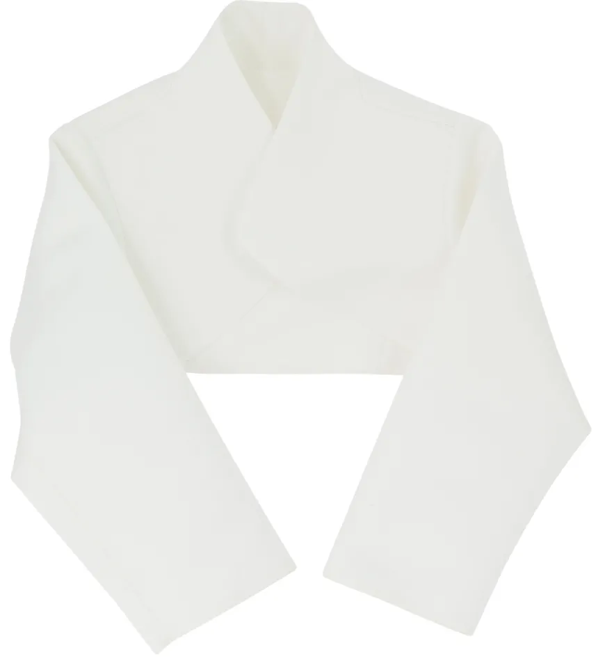 Boléro bébé fille satin manches longues
