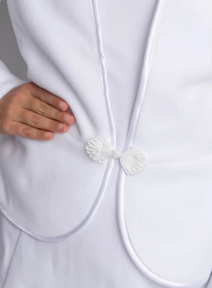 Boléro blanc fille Communion