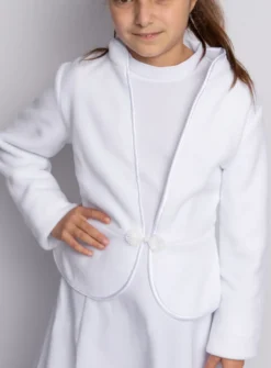 Boléro blanc fille Communion