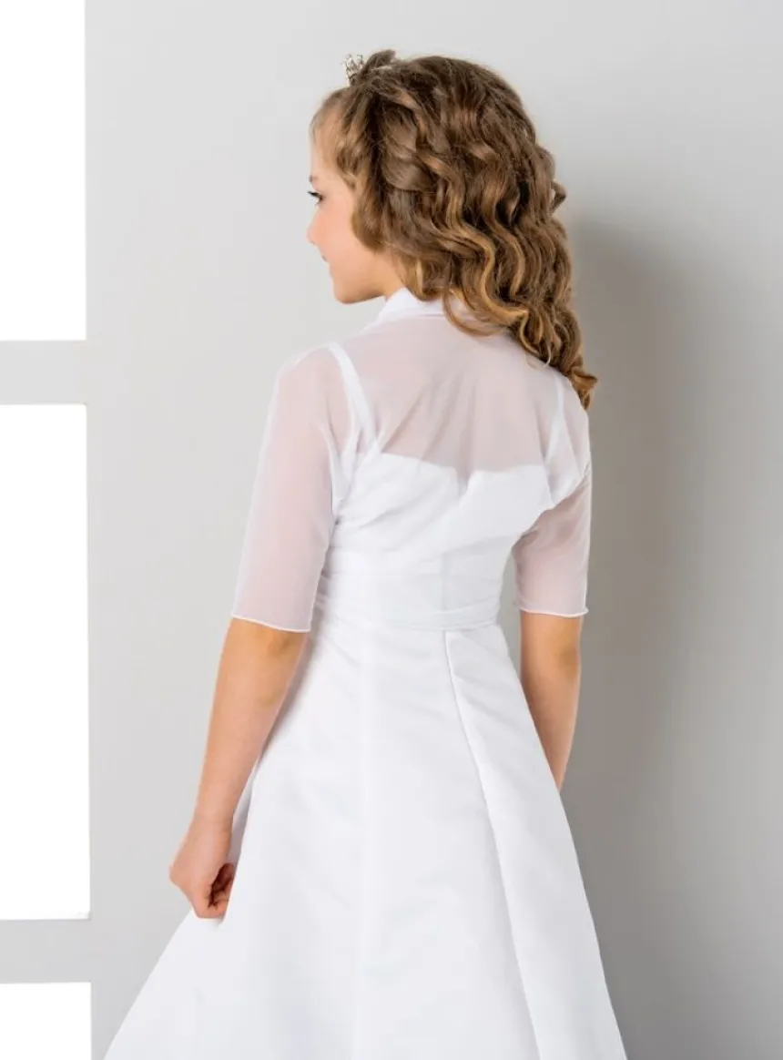Boléro enfant mousseline élastiquée
