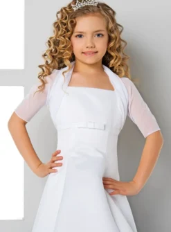 Boléro enfant mousseline élastiquée