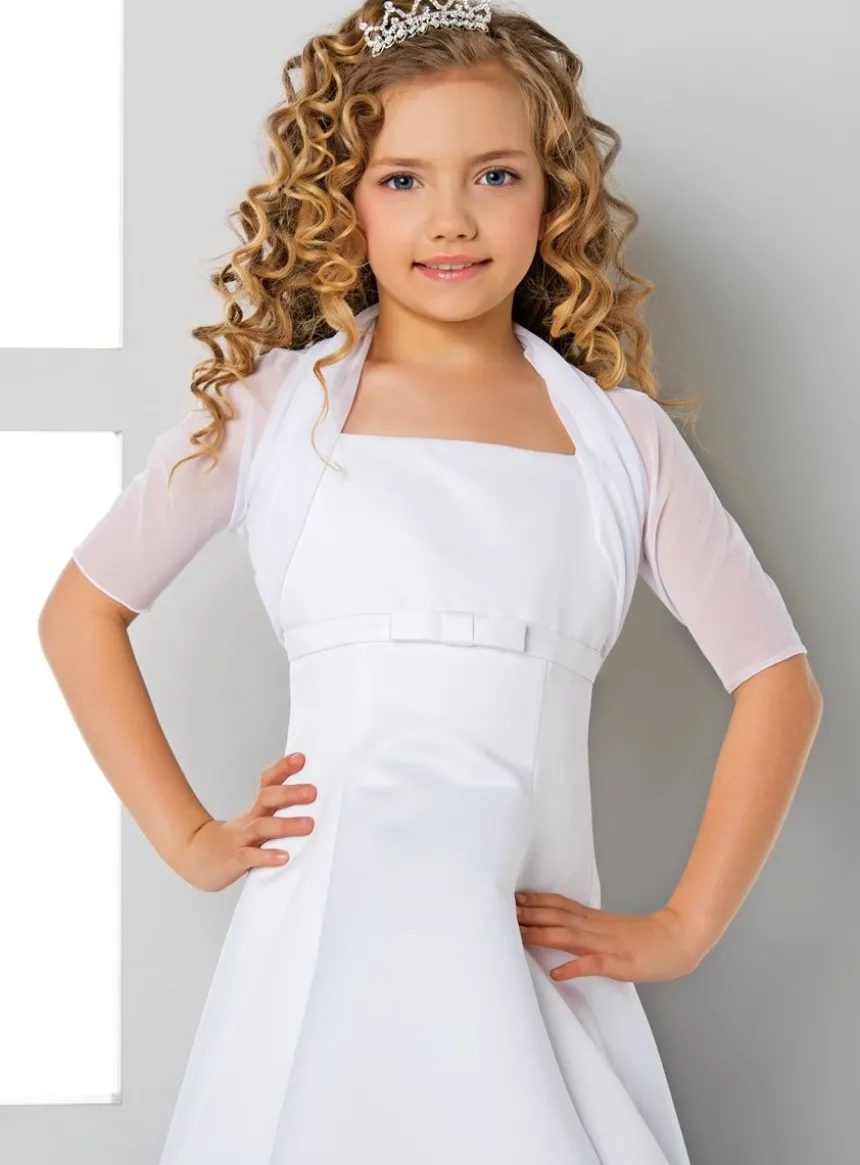 Boléro enfant mousseline élastiquée