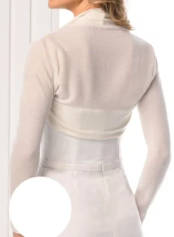 Boléro en maille fine femme