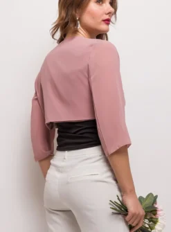 Boléro femme en mousseline