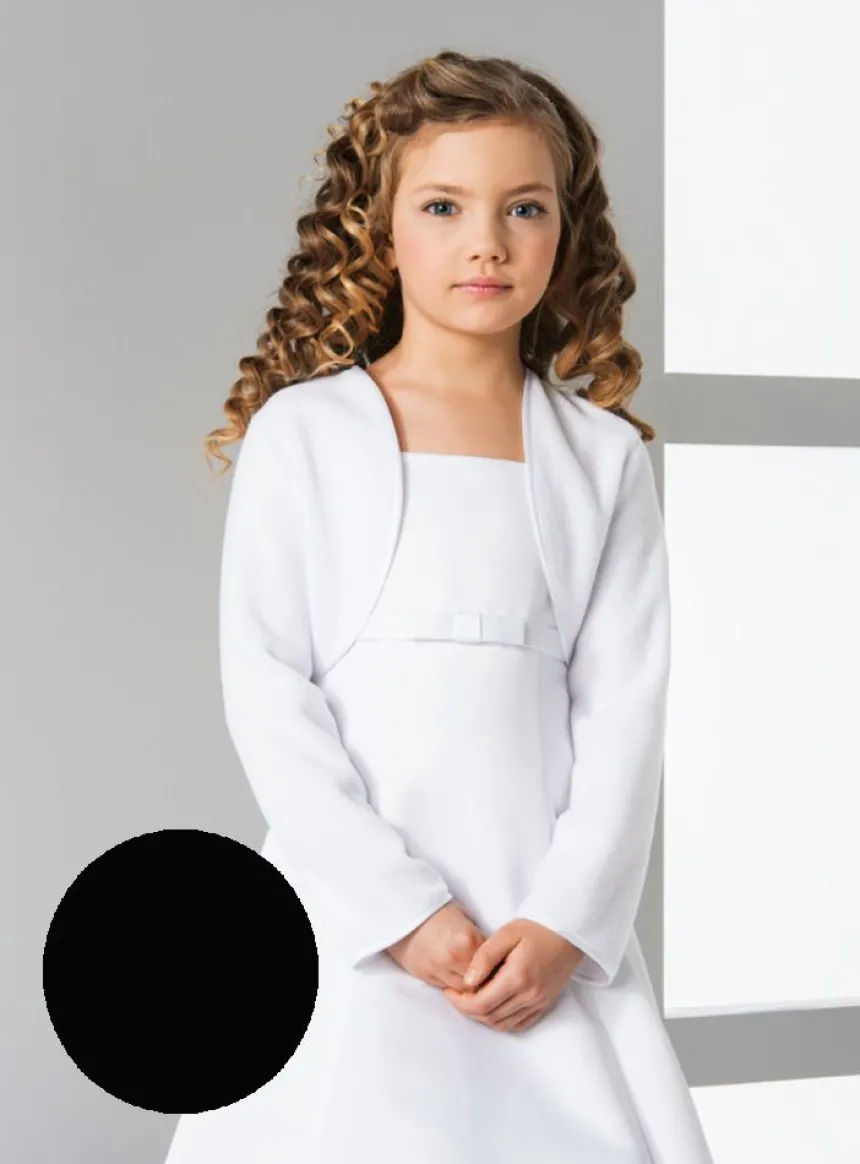 Boléro polaire fille manches longues
