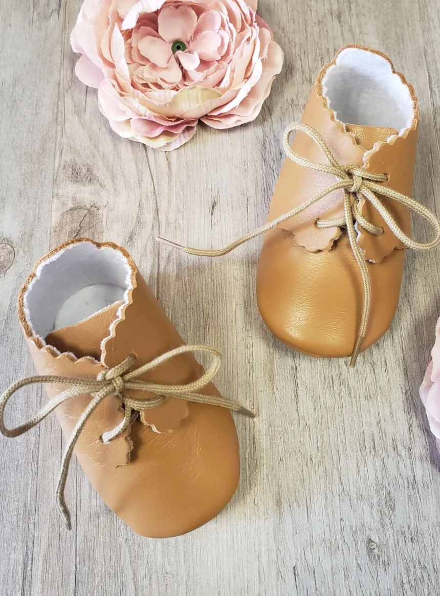 Bottillons cuir bébé garçon cérémonie