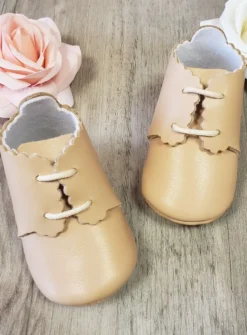 Bottillons cuir bébé garçon cérémonie