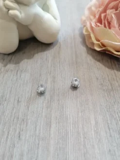Boucles d'oreilles strass aimant