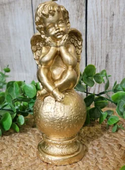 Bougie de baptême ange