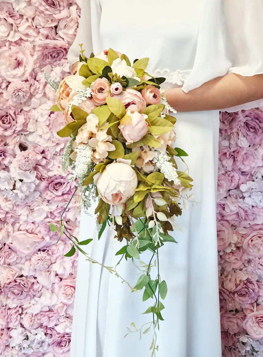 Bouquet de Mariée Pivoines