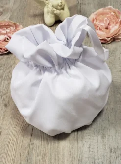 Bourse de communion uni Blanc
