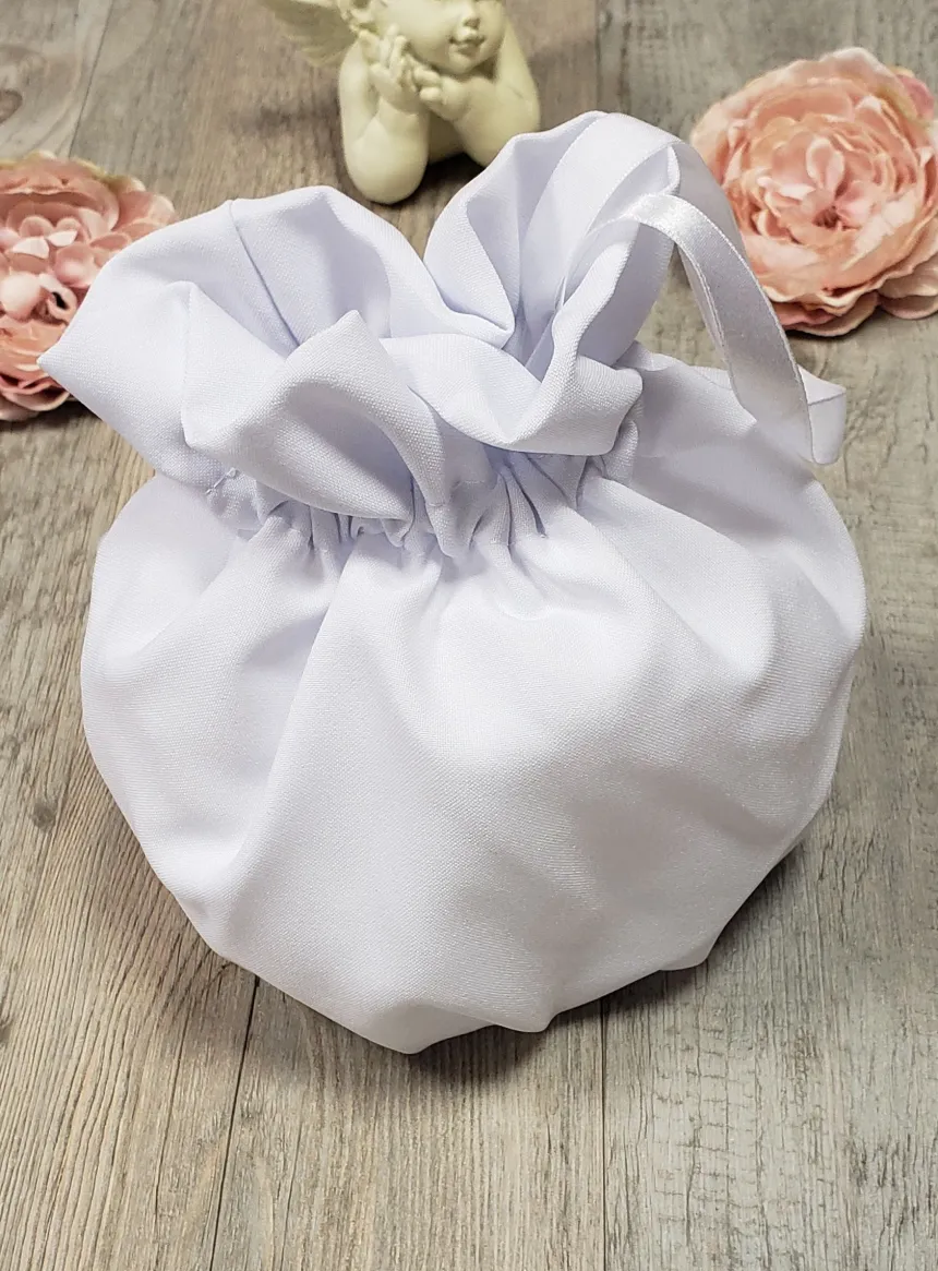 Bourse de communion uni Blanc