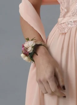 Bracelet demoiselle d'honneur Beige