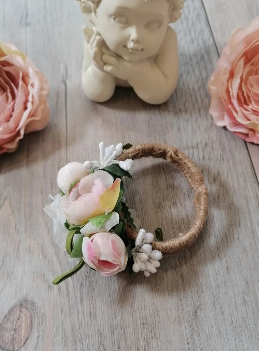 Bracelet demoiselle d'honneur Beige