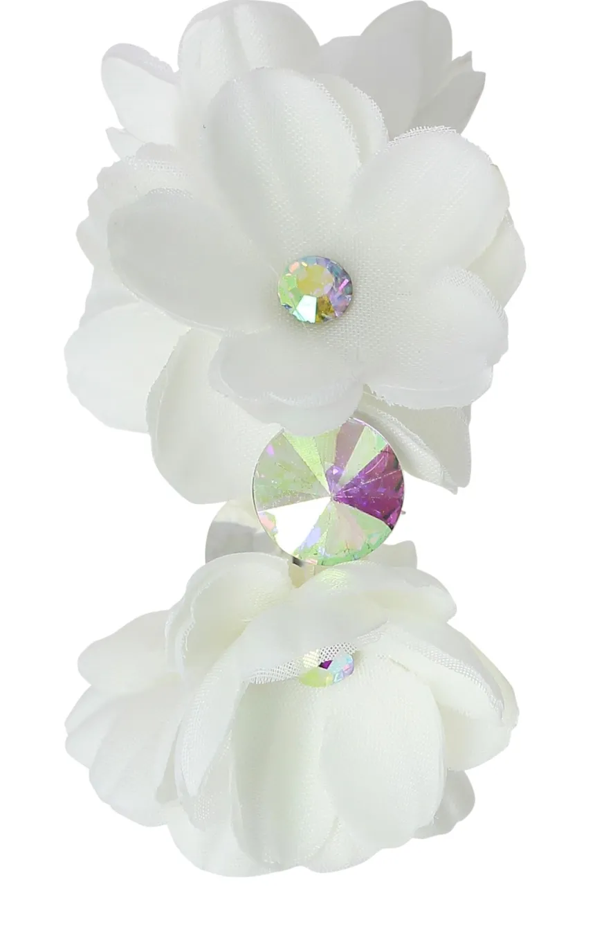 Bracelet demoiselle d'honneur fleurs