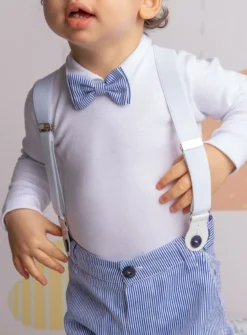 Bretelles Bouton bébé petit garçon