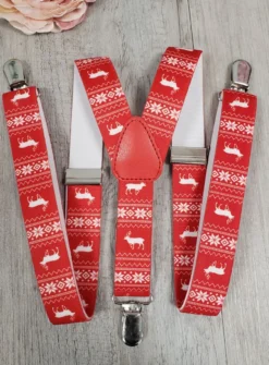 Bretelles garçon pour Noël