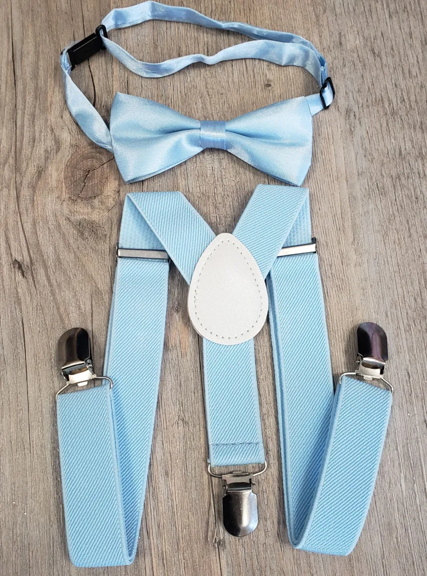 Bretelles + noeud papillon petit garçon