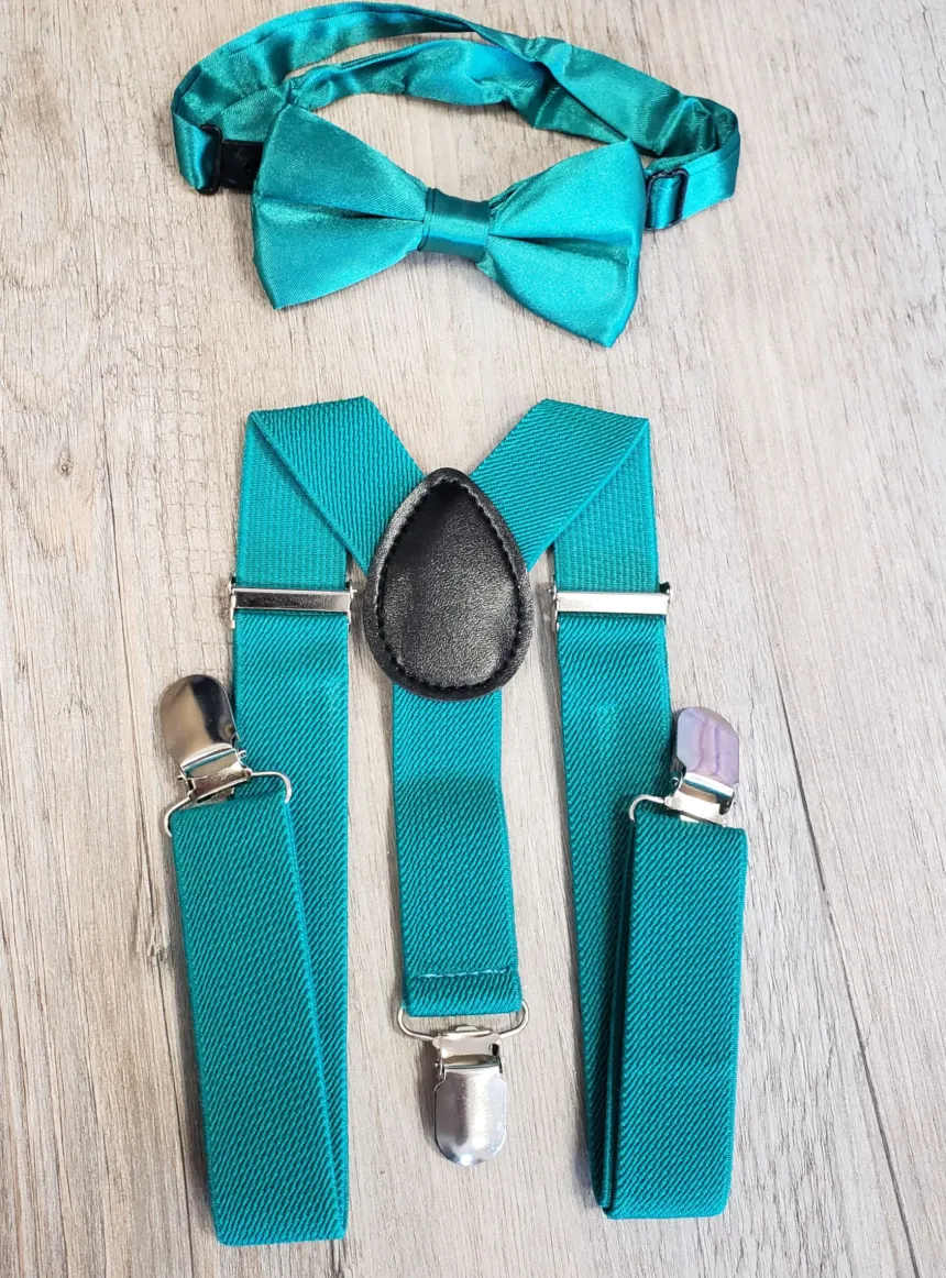 Bretelles + noeud papillon petit garçon