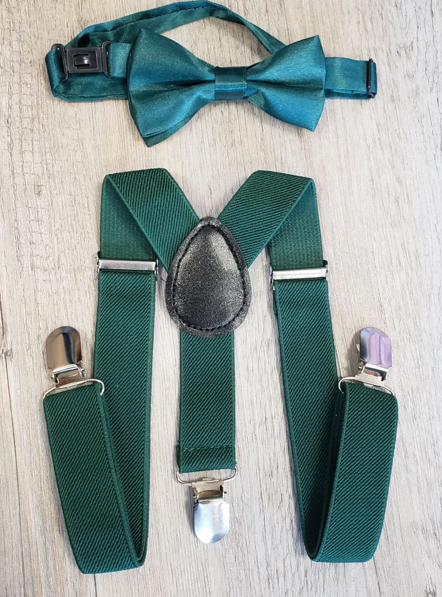 Bretelles + noeud papillon petit garçon