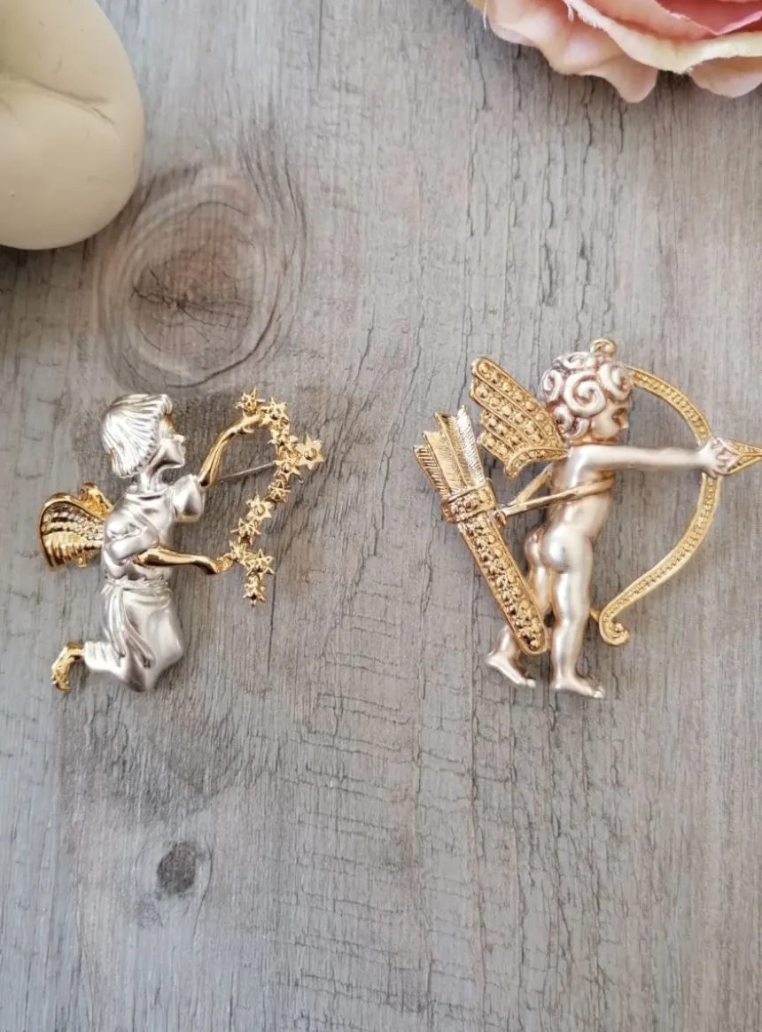 Broche bijou Ange